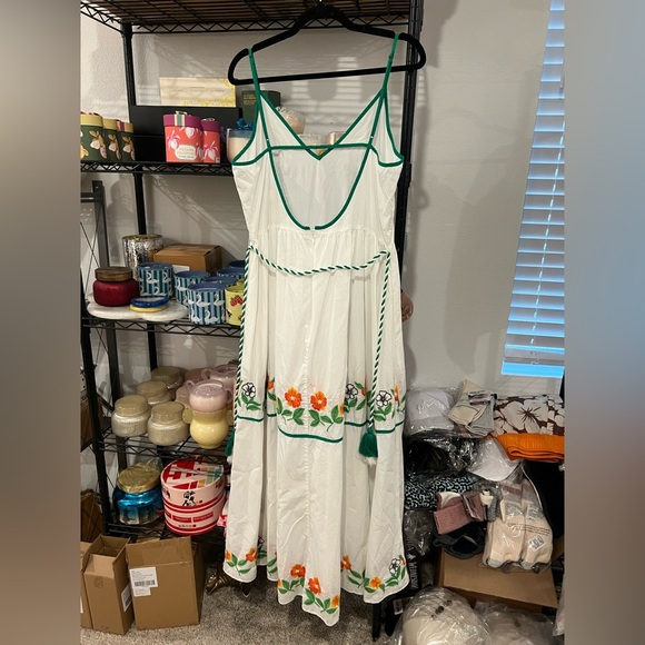 Anthropologie Celandine Embroidered Midi Dress, Various Sizes NWT - Picture 5 of 8